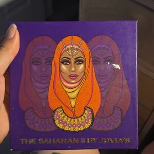 Juvia's Place Purple and Orange Eyeshadow Palette